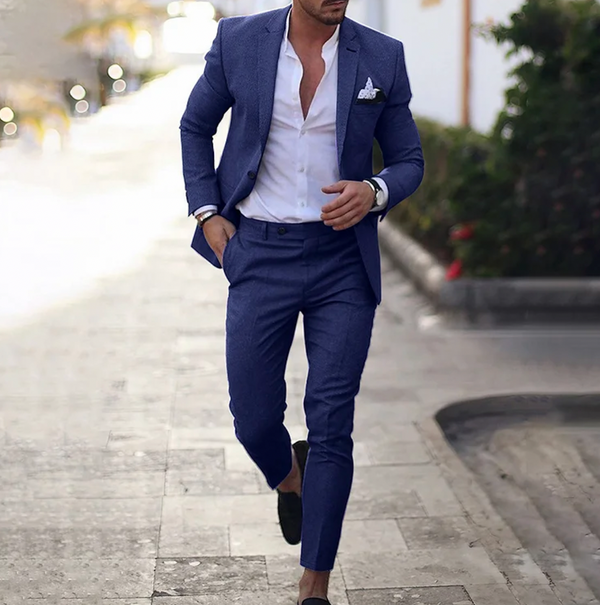 Stilvoller 2-Teiliger Anzug | Slim Fit