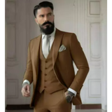 Stilvoller 3-Teiliger Anzug Für Männer | Slim Fit