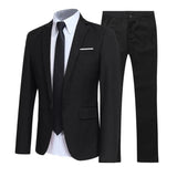 Klassischer 2-Teiliger Anzug Für Männer | Blazer & Hose