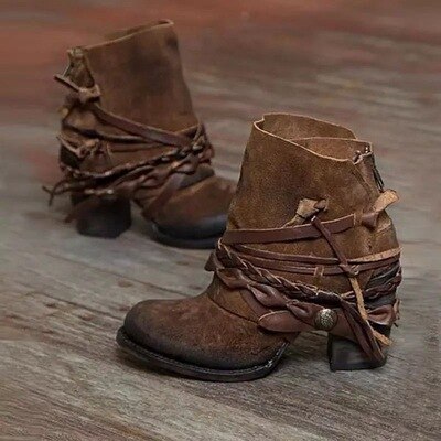 Stiefel Mit Dickem Absatz Für Damen | Winter