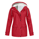 Stylische Regenjacke Für Frauen | Kapuze