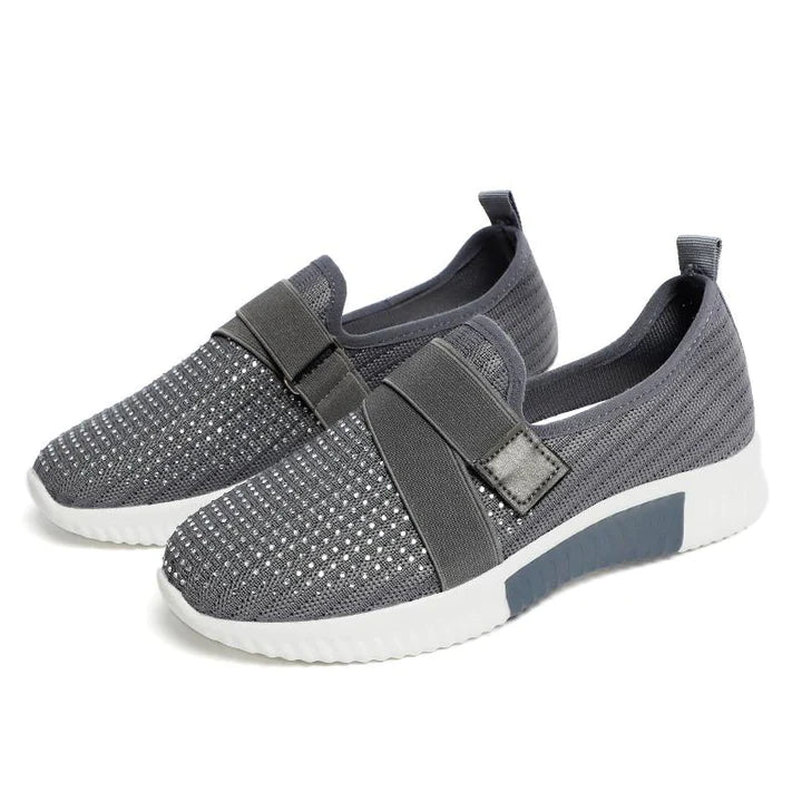 Plateau Sneaker Damen | Slip On Freizeitschuhe