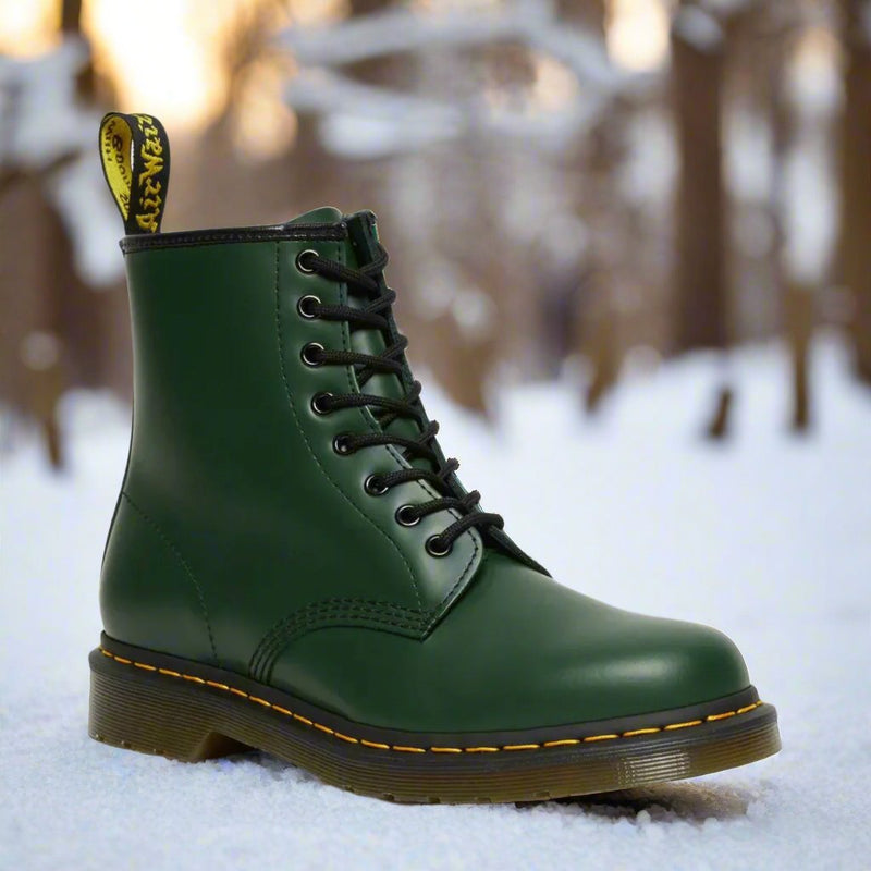 Herrenstiefeletten Mit Gelben Nähten | Schnürstiefel