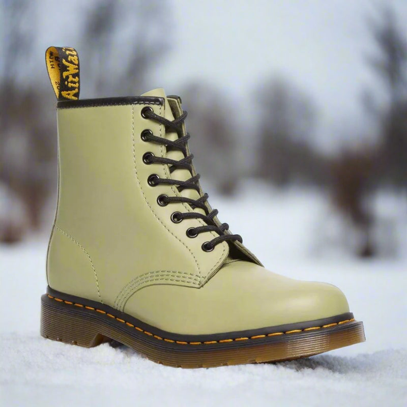 Herrenstiefeletten Mit Gelben Nähten | Schnürstiefel