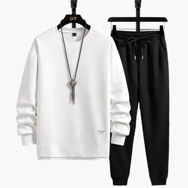 Herren Jogginganzug Set Mit Pullover Und Jogginghose | Stylisch