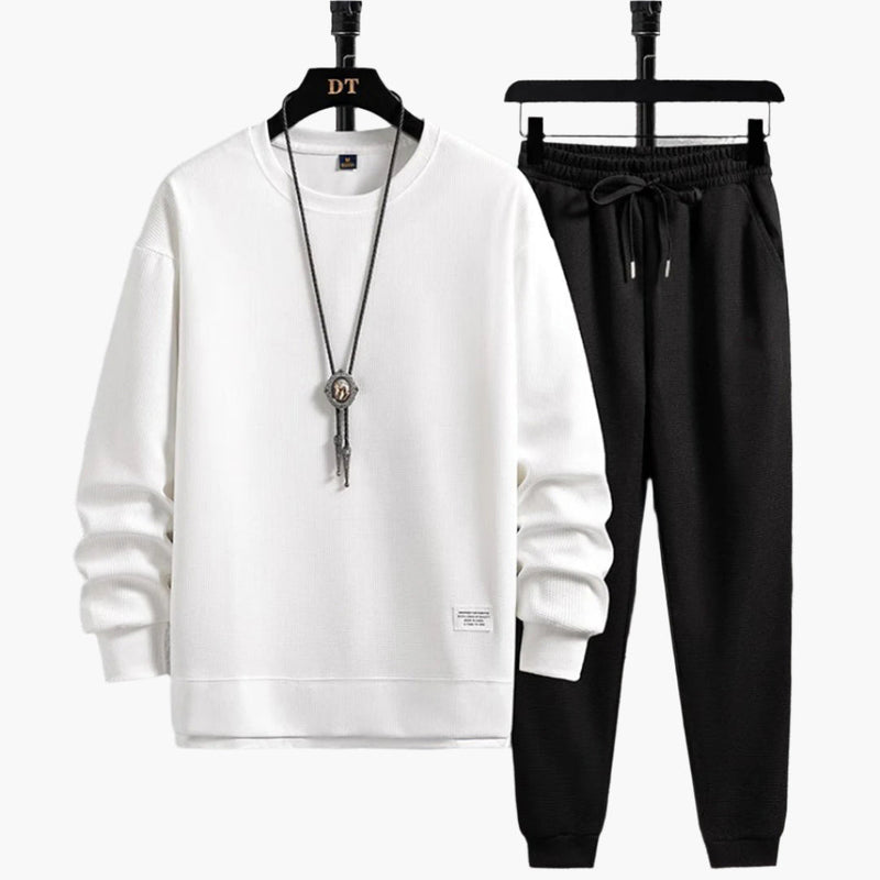 Herren Jogginganzug Set Mit Pullover Und Jogginghose | Stylisch