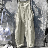 Karierter Ärmelloser Jumpsuit Für Frauen | Sommer