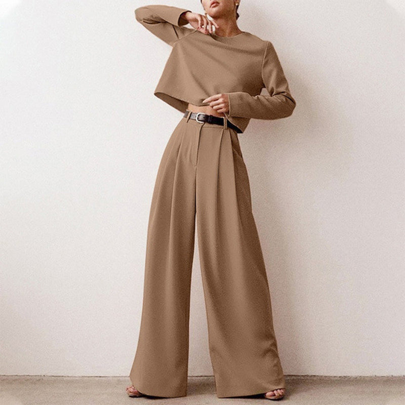 Sian - Elegantes zweiteiliges Palazzo-Set