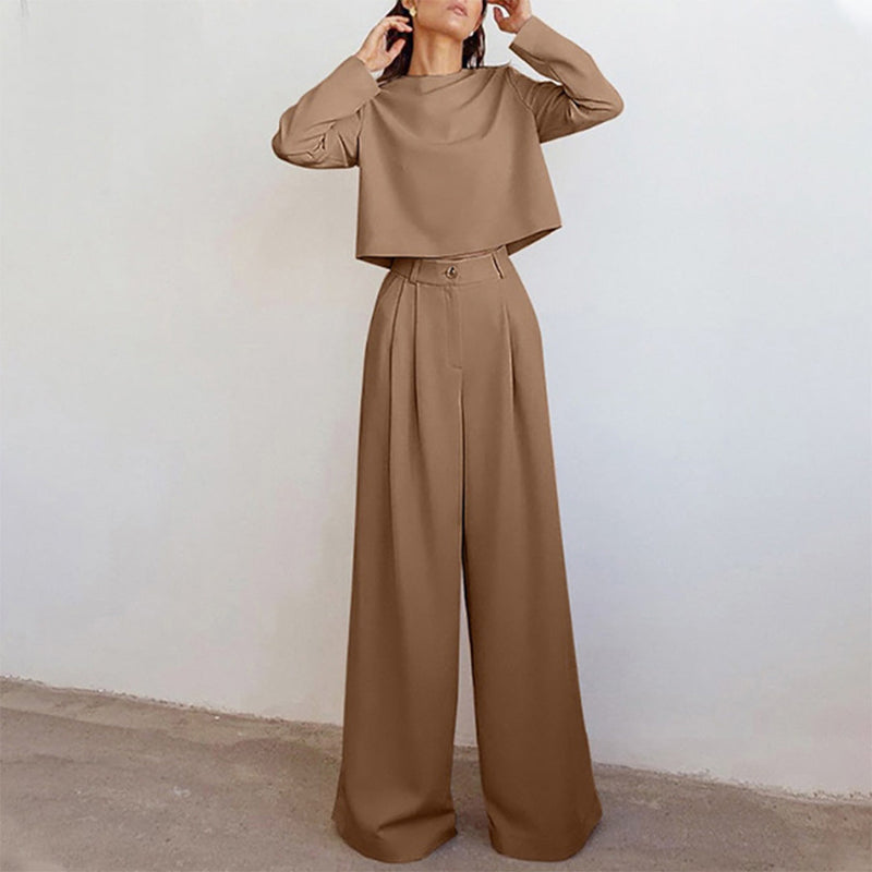Sian - Elegantes zweiteiliges Palazzo-Set