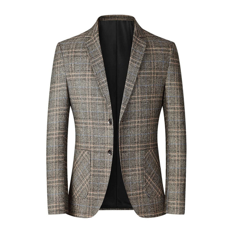 Stylischer Herrenblazer Mit Knöpfen | Langarm