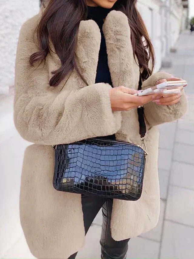 Weicher Teddymantel Für Frauen | Warm