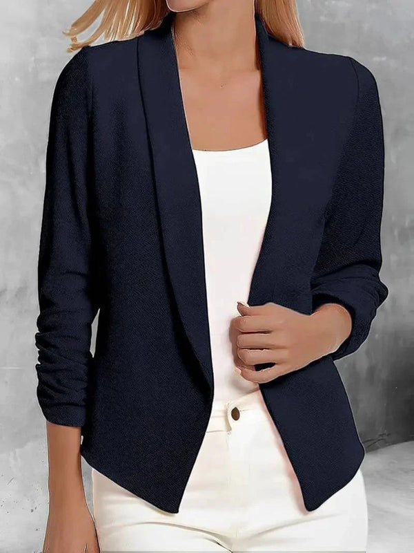 Pauline | Eleganter Blazer Mit Offener Vorderseite Für Frauen | Sommer