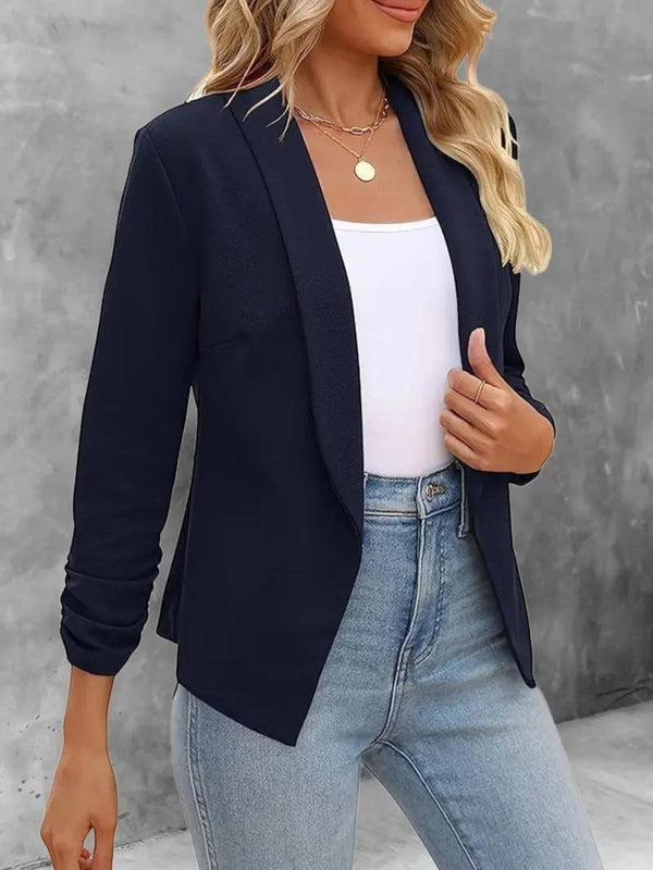 Pauline | Eleganter Blazer Mit Offener Vorderseite Für Frauen | Sommer
