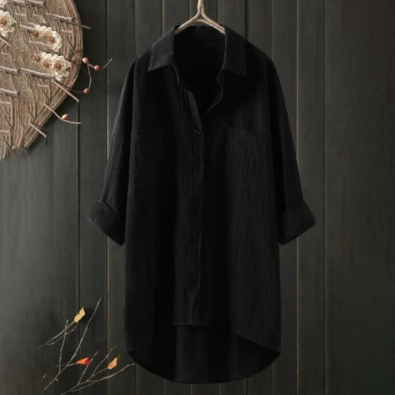 Atmungsaktives Sommerhemd Für Frauen | Oversized