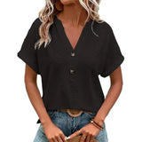 Lotte – Elegantes Damen-Top mit V-Ausschnitt