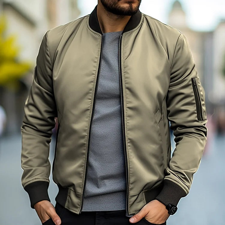 Luca – Elegante Herren-Bomberjacke