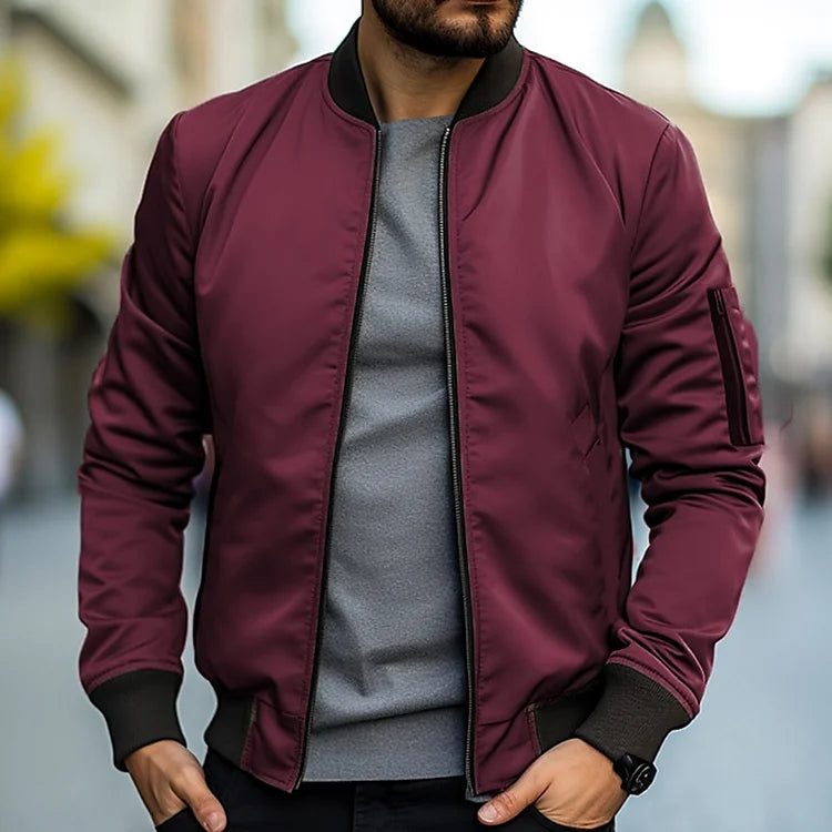 Luca – Elegante Herren-Bomberjacke