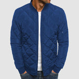 Herren Winter Daunenjacke Mit Reißverschluss | Mit Langen Ärmeln