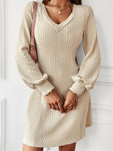 Britta - Luxuriöses Strickkleid