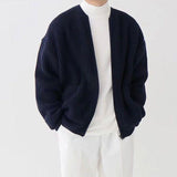 Strickjacke Mit Reißverschluss Für Herren | Lange Ärmel