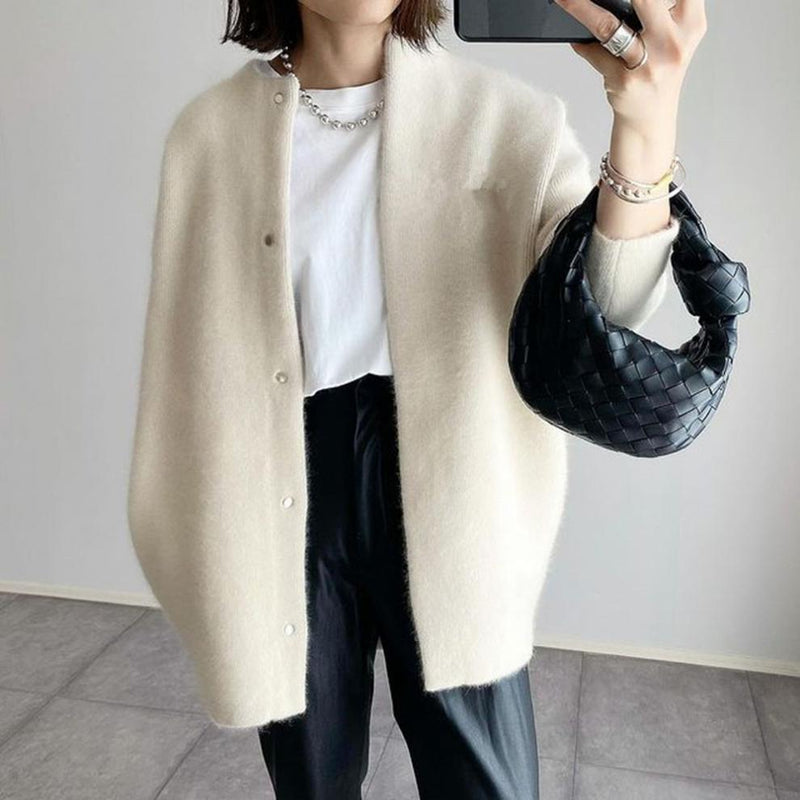 Stylischer Kaschmir Cardigan Für Damen | Winter