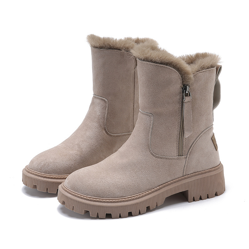 Damen Thermo-Stiefeletten Mit Reißverschluss | Winter
