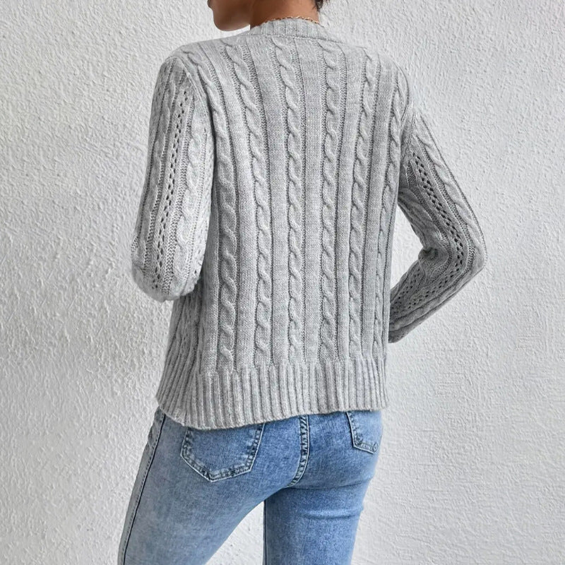 Strickcardigan für Damen | Mit langen Ärmeln