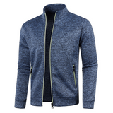 Lässige Winterjacke Mit Reißverschluss Für Herren | Stehkragen