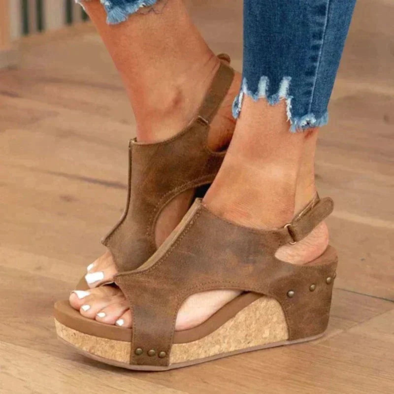 Elegante Keilsandalen Für Frauen | Slingback