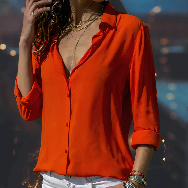 Althea - Elegante Chiffonbluse für Frauen