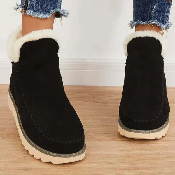 Damen Stiefel Mit Fellbesatz | Winter