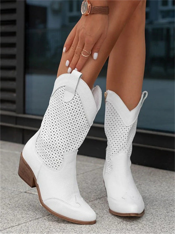 Joséphine | Atmungsaktive Stiefel Für Damen | Cowboy