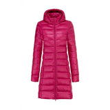 Winter-Steppjacke Mit Kapuze Für Damen | Lang