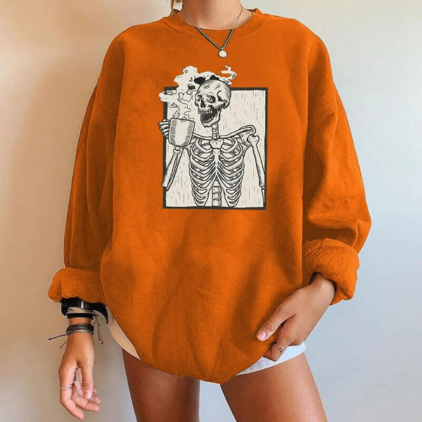 Bedrucktes Damen-Sweatshirt | Langarm