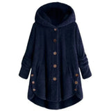 Stylische Fleecejacke Für Damen | Mit Kapuze