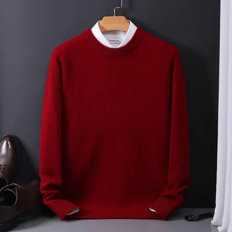 Kaschmirpullover Mit Langen Ärmeln Für Herren | Winter