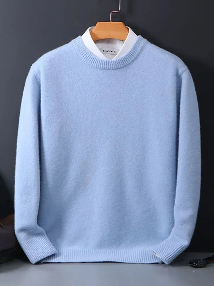 Kaschmirpullover Mit Langen Ärmeln Für Herren | Winter