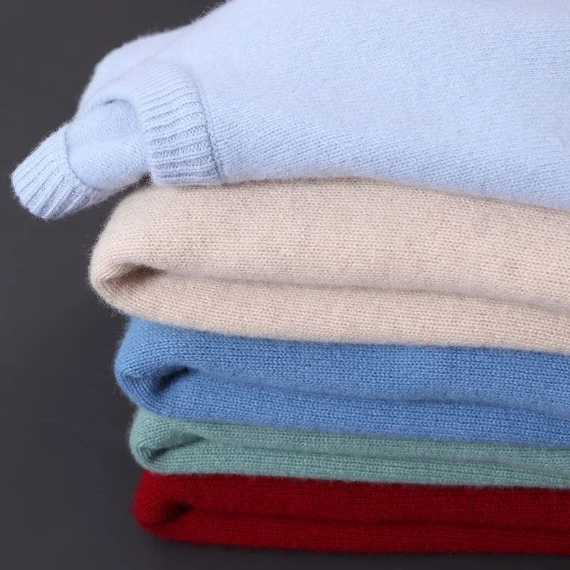 Kaschmirpullover Mit Langen Ärmeln Für Herren | Winter