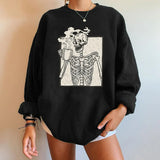 Bedrucktes Damen-Sweatshirt | Langarm