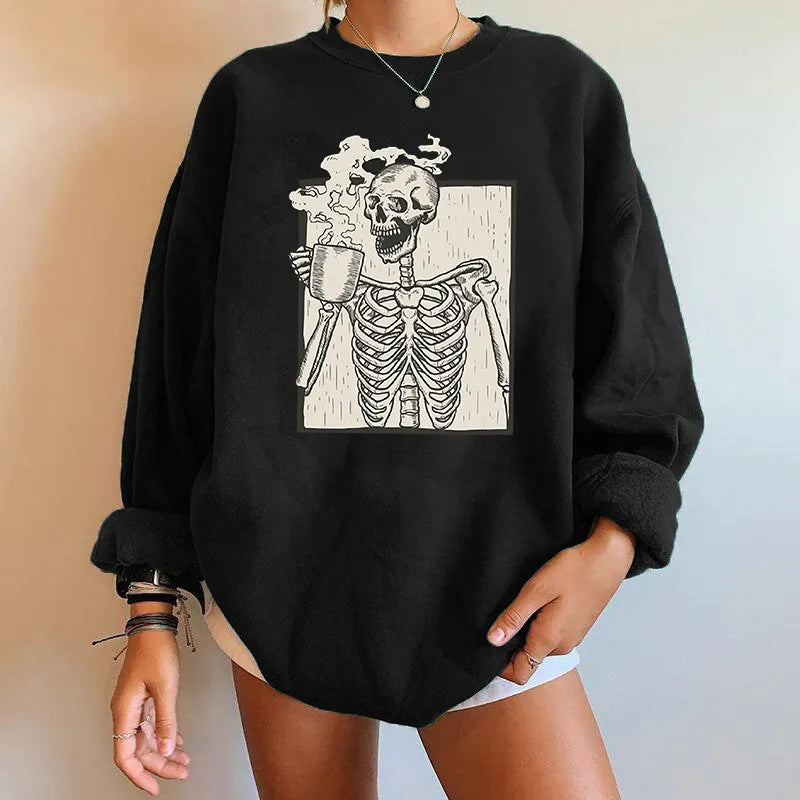 Bedrucktes Damen-Sweatshirt | Langarm