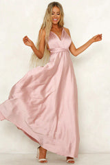 Mallorie - Elegantes Sommerkleid aus Satin