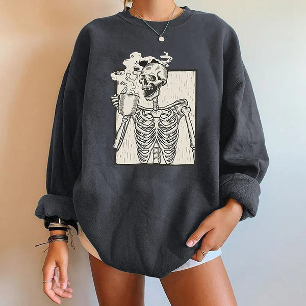 Bedrucktes Damen-Sweatshirt | Langarm