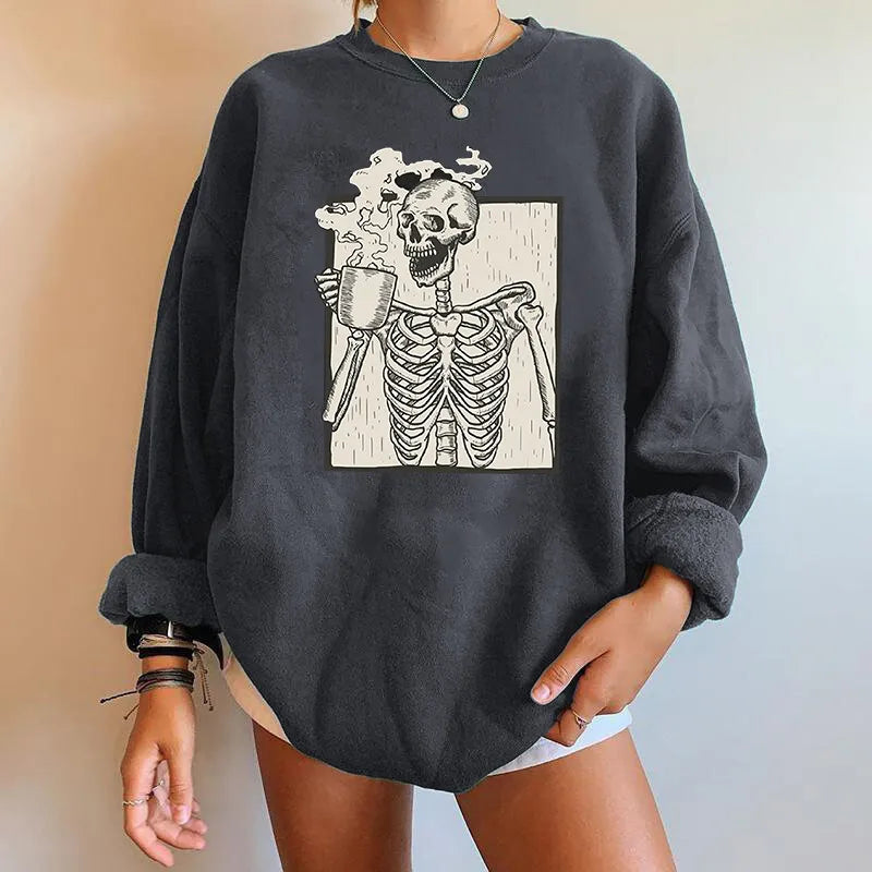 Bedrucktes Damen-Sweatshirt | Langarm