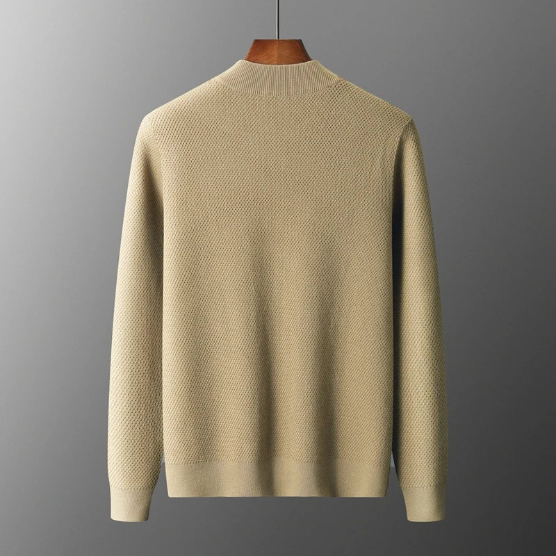 Herren Winter-Cardigan Mit Langen Ärmeln | Reißverschluss
