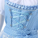 Blaues Oktoberfest Dirndlkleid Für Damen | Trendig