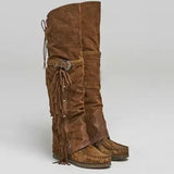 Verstellbare Damenstiefel | Kniehoch