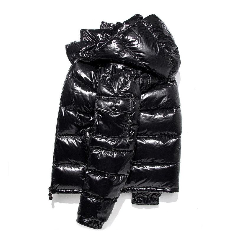 Herren Daunenjacke Mit Kapuze | Winter