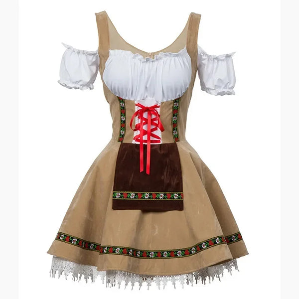 Trendiges Oktoberfest Dirndlkleid Für Damen