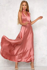 Mallorie - Elegantes Sommerkleid aus Satin