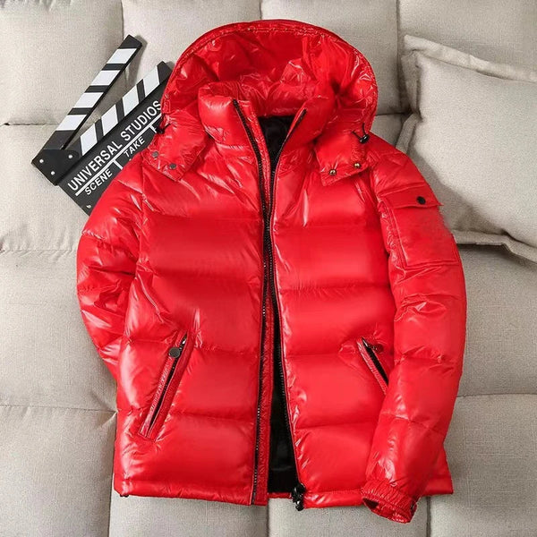 Herren Daunenjacke Mit Kapuze | Winter